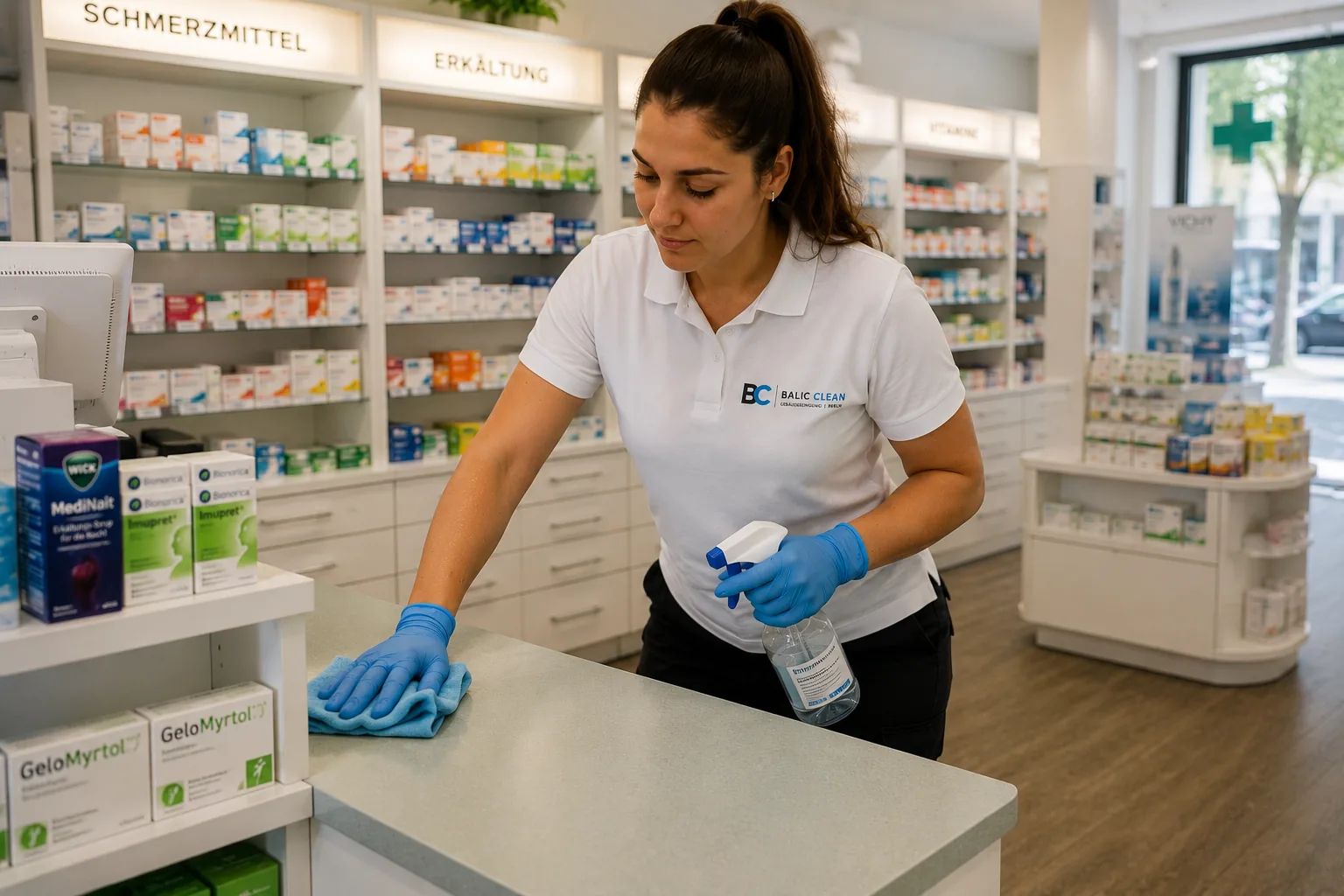 Apothekenreinigung durch Balic Clean in Berlin