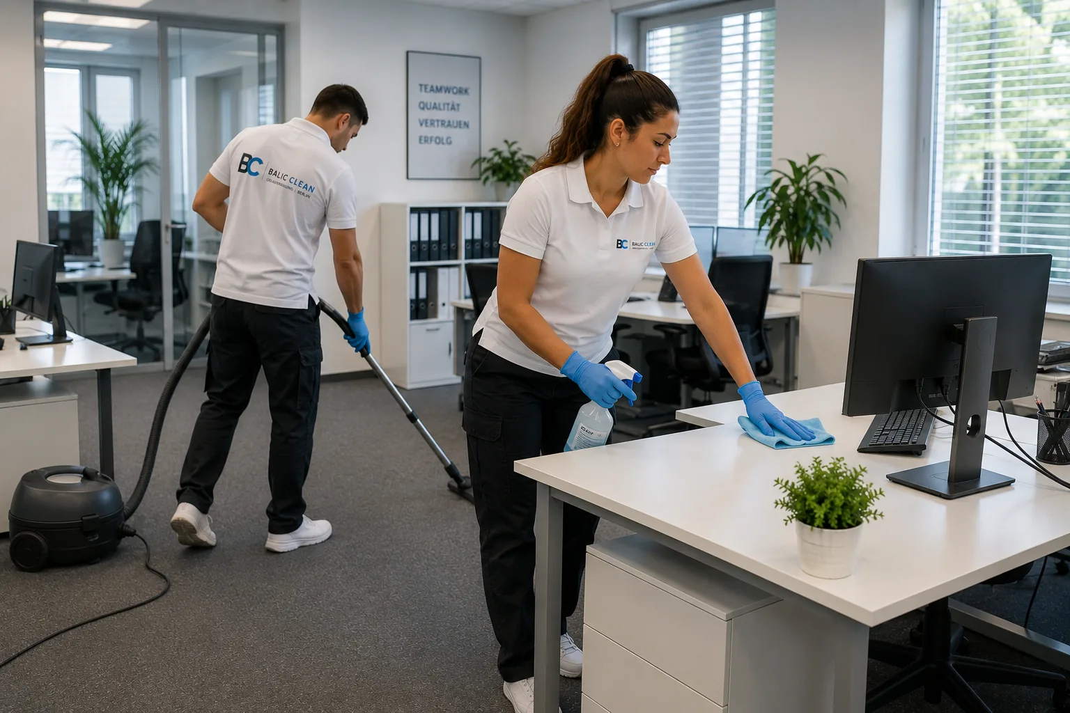Büroreinigung durch Balic Clean in Berlin