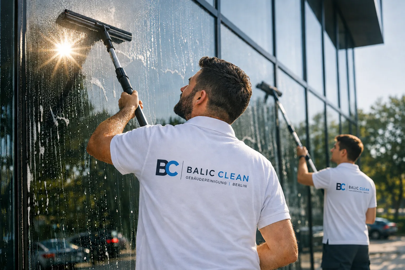 Glas- und Fensterreinigung durch Balic Clean in Berlin